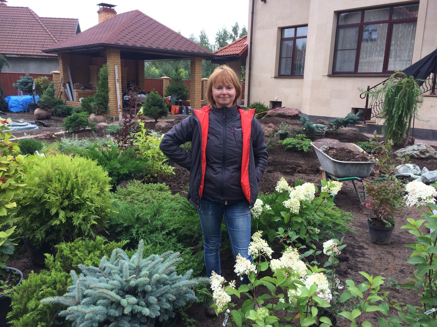 посадка растений